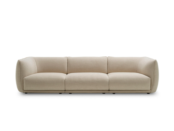 VELA PIPING - Sectional fabric sofa by Saba Italia - view 2